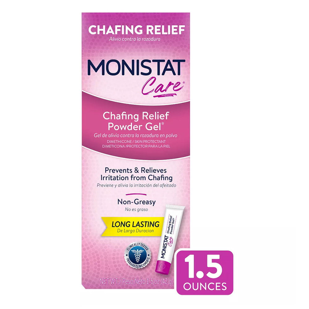 Monistat Complete Care Chafing Relief Powder Gel, 1.5 Oz